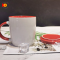 Hochwertige personalisierte 12 -Unzen -Keramik -Reise -Kaffeetasse mit Deckel